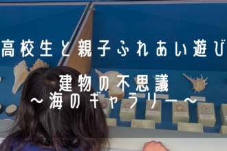 第3回高校生と親子ふれあい遊び「建物のふしぎ〜海のギャラリー〜」